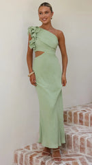 Amina Maxi Dress - Sage